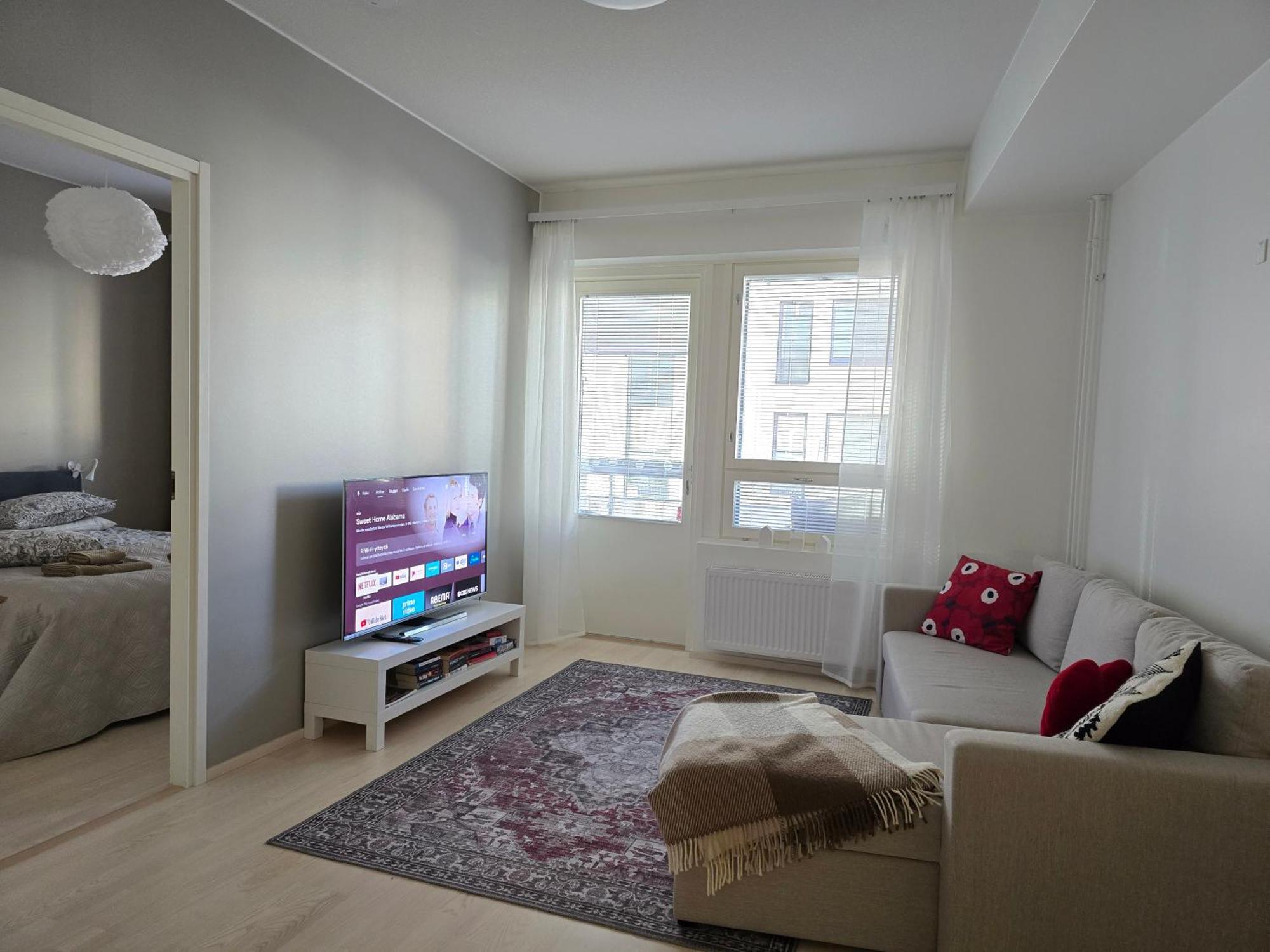 Uusi Kotoisa Kaksio Yksityissaunalla Rovaniemi Extérieur photo
