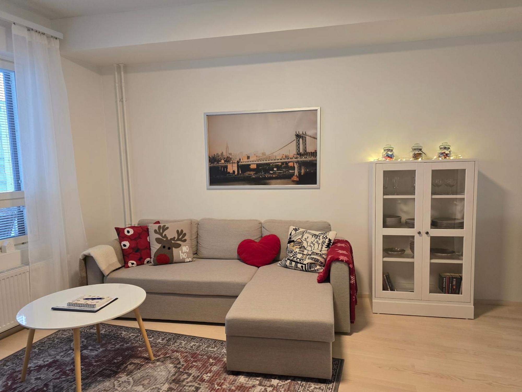 Uusi Kotoisa Kaksio Yksityissaunalla Rovaniemi Extérieur photo